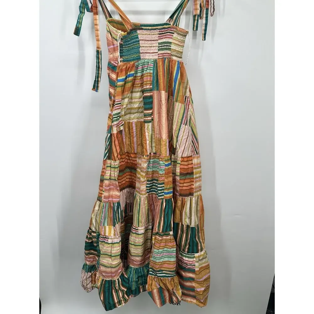 Alemais Sloane Tiered Organic Cotton Dress Size 6 - Picture 7 of 9